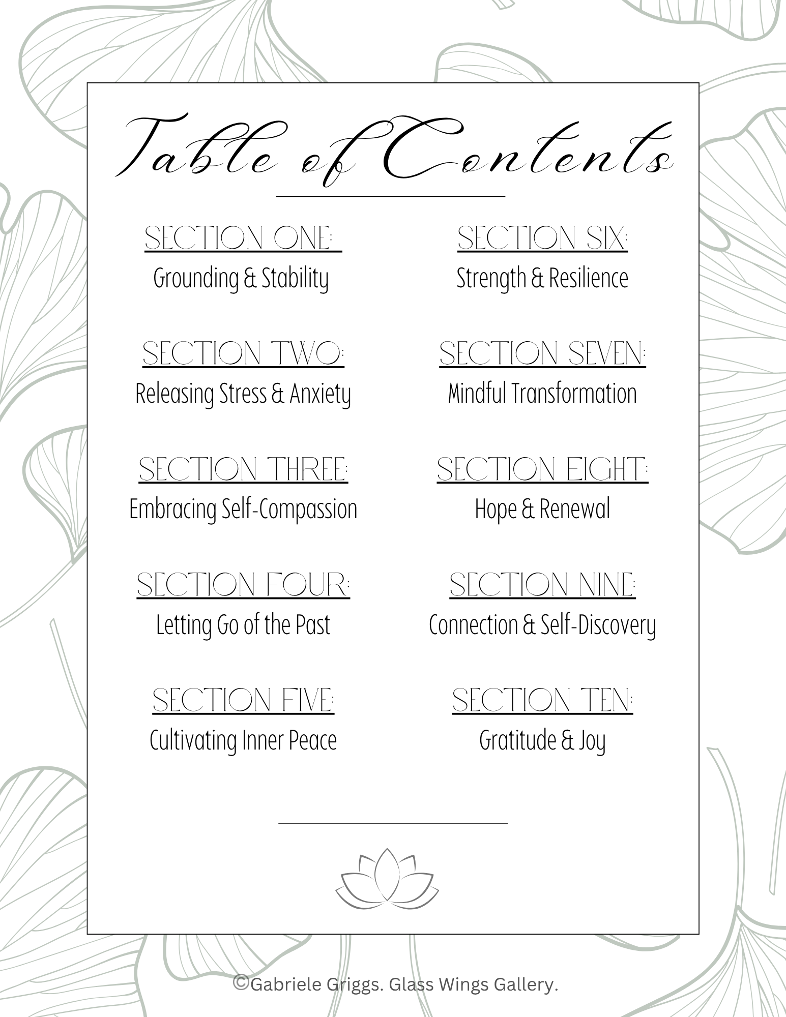Moments for Mindfulness - Healing