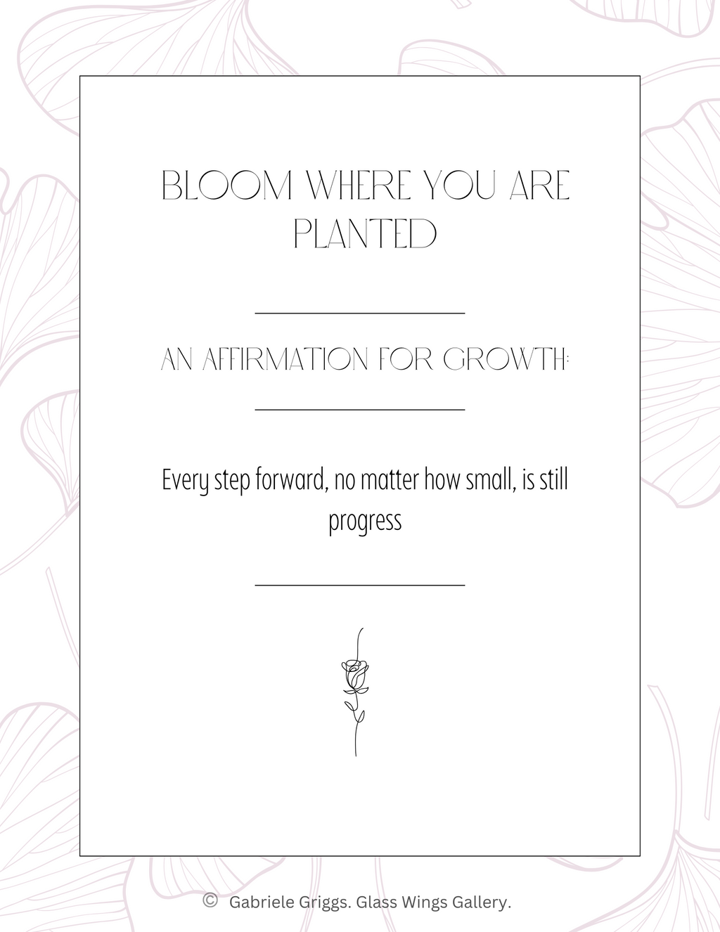 Moments for Mindfulness - Growth