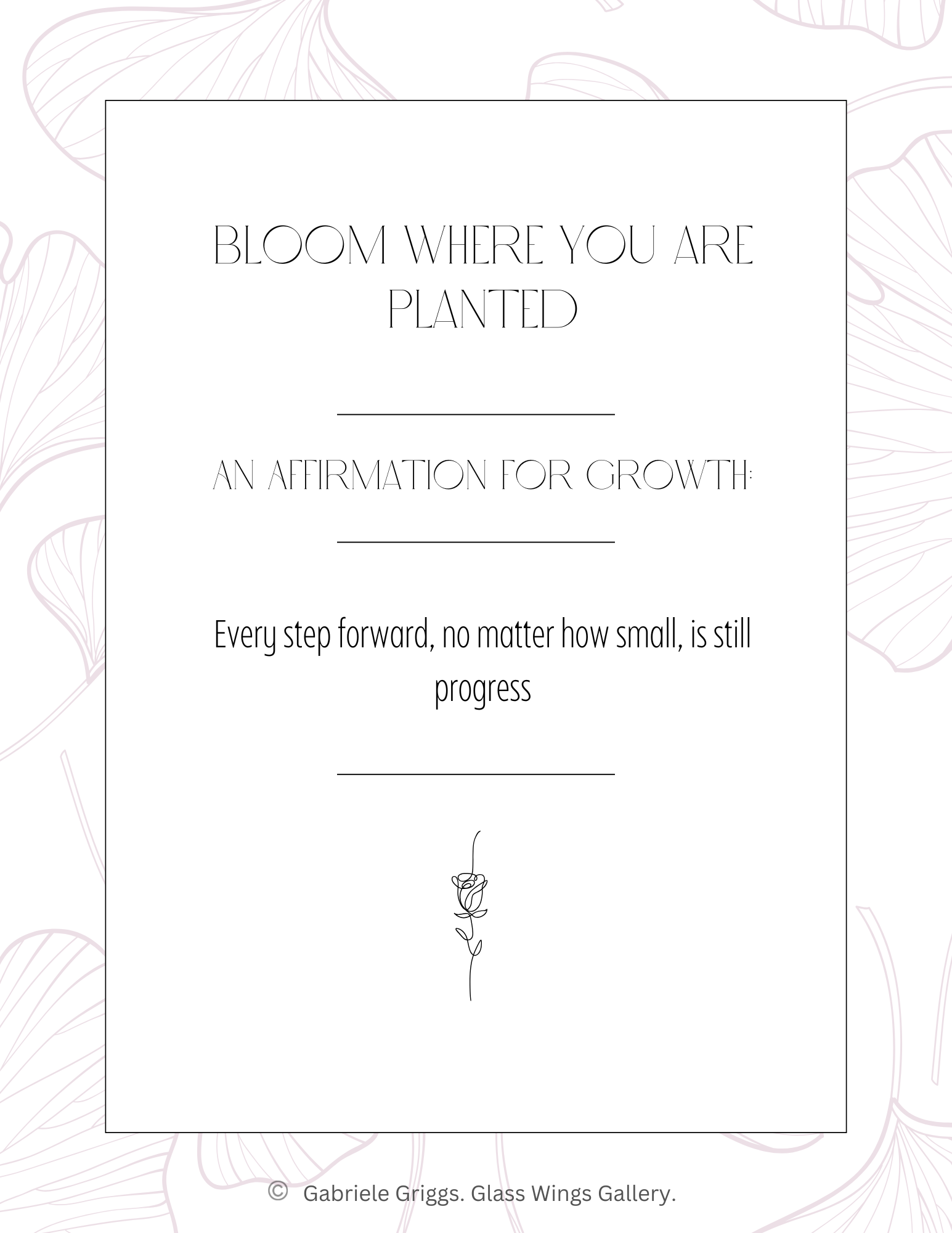 Moments for Mindfulness - Growth